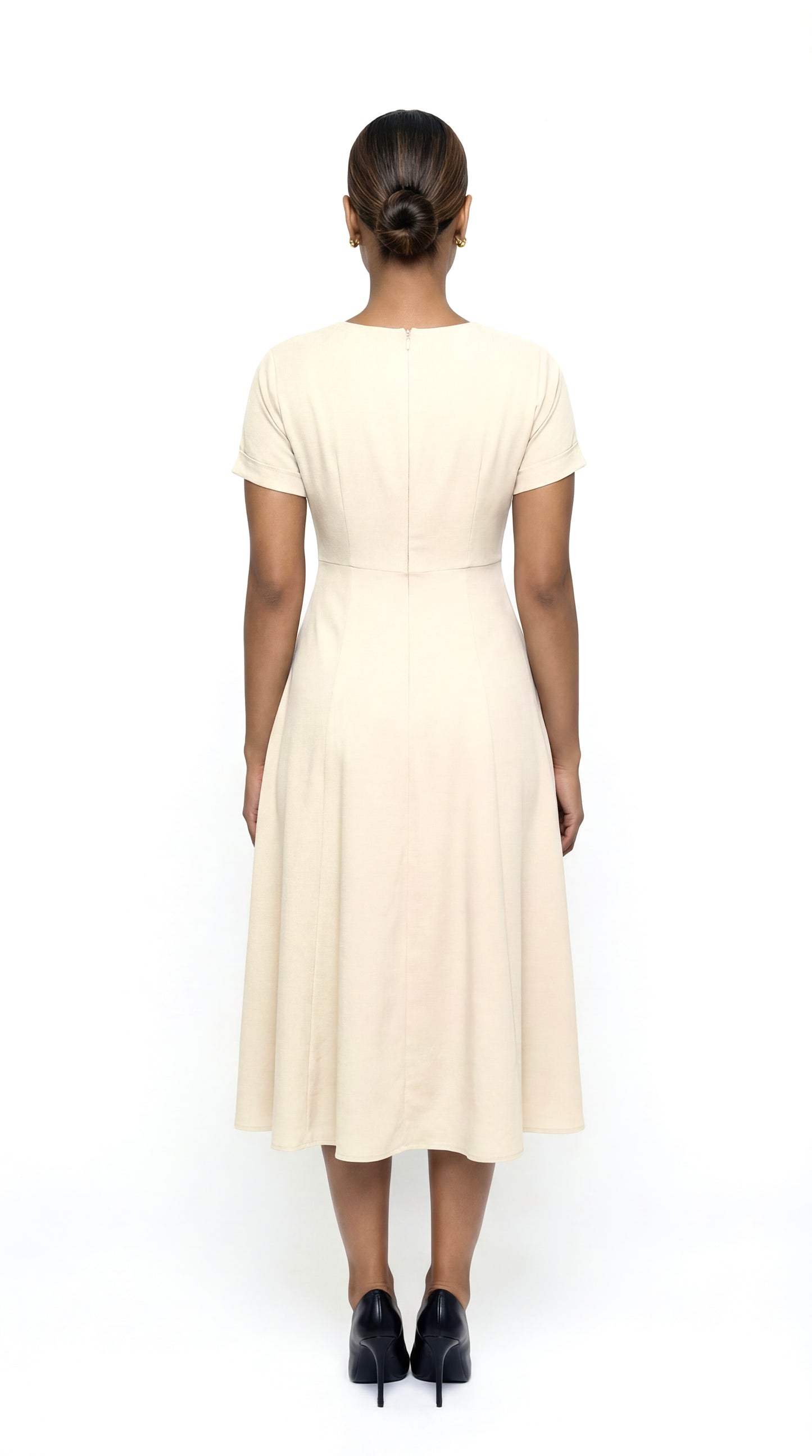 Ivory 'Ziora' Dress